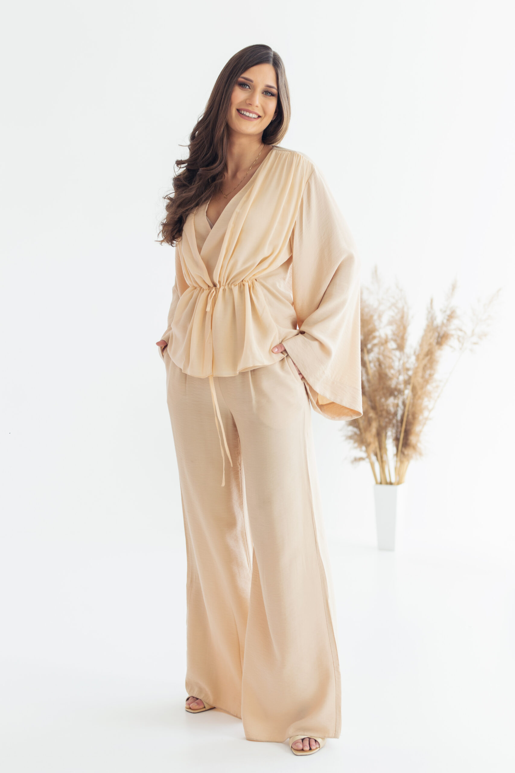 Kimono Breeze (camel) - obrazek 2