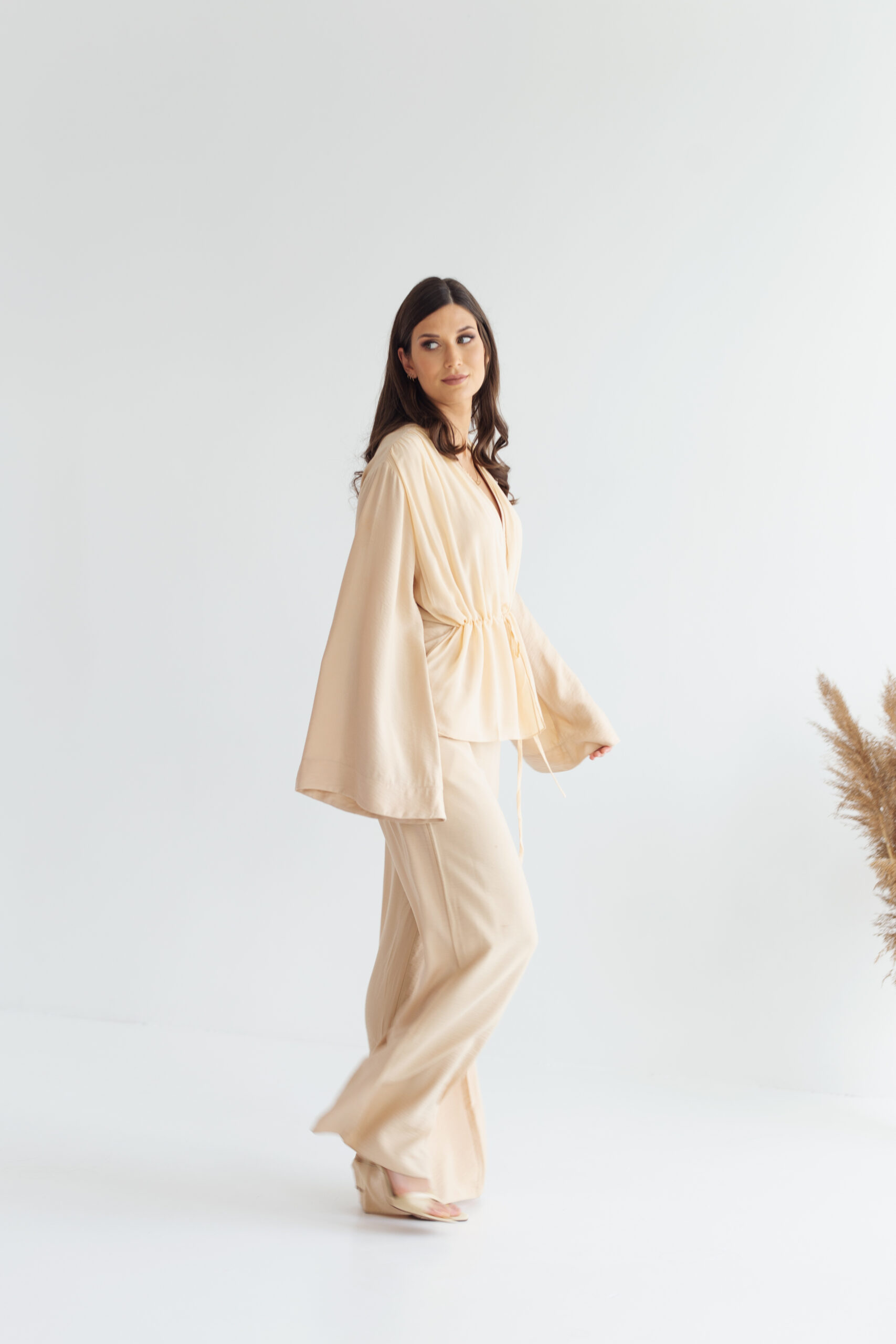 Kimono Breeze (camel) - obrazek 3