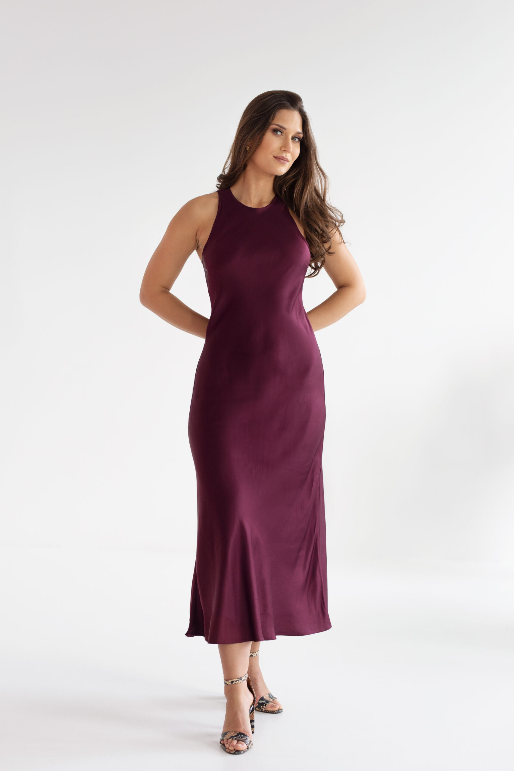 Sukienka Muse (bordo)